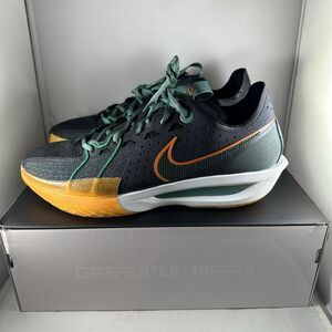 NEW Nike Air Zoom GT Cut 3 Mens Size 11.5 Basketball Shoes Black DV2913-001 $190